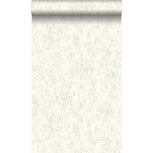 Origin Wallcoverings Tapete Metall-Optik Crême-Weiß 53 cm x 10.05 m Origin günstig online kaufen