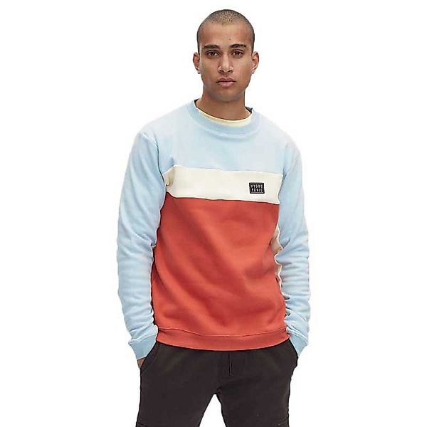 Hydroponic Ventura Sweatshirt S Sky Blue / Cream / Terracota günstig online kaufen