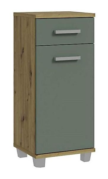 Bad-Unterschrank 1-trg Salbei / Artisan Eiche günstig online kaufen