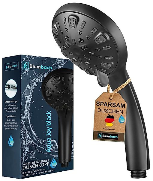 Blumbach Handbrause - Duschkopf Aqua Joy, (wassersparender Hochdruck Duschk günstig online kaufen