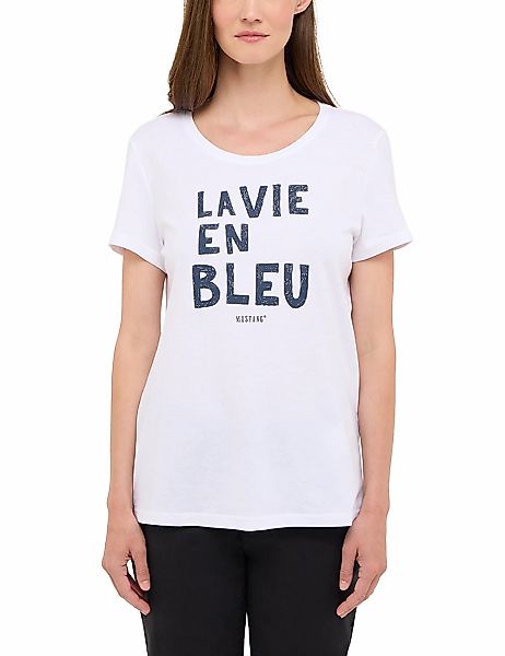 MUSTANG Kurzarmshirt "Damen Style Alma" günstig online kaufen