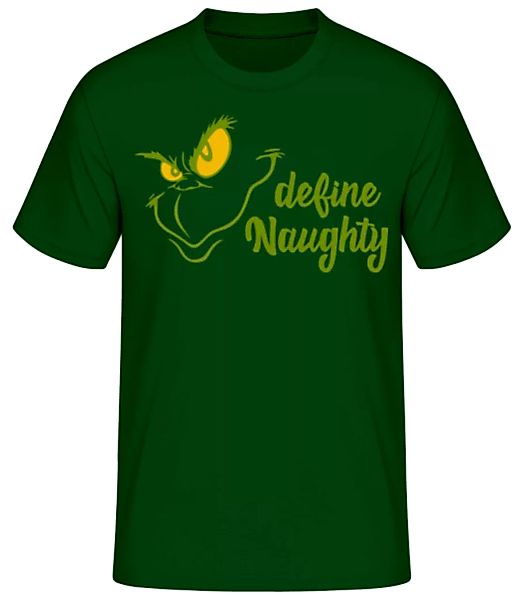 Define Naughty · Männer Basic T-Shirt günstig online kaufen
