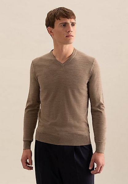 seidensticker Strickpullover "Schwarze Rose", V-Neck Uni günstig online kaufen