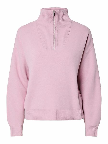 pieces Troyer "PCOREE LS HALF ZIP KNIT PWP BC" günstig online kaufen