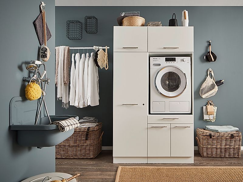 Laundreezy Mehrzweckschrank-Set LAUNDREEZY LDSK7, Breite 117,5 günstig online kaufen