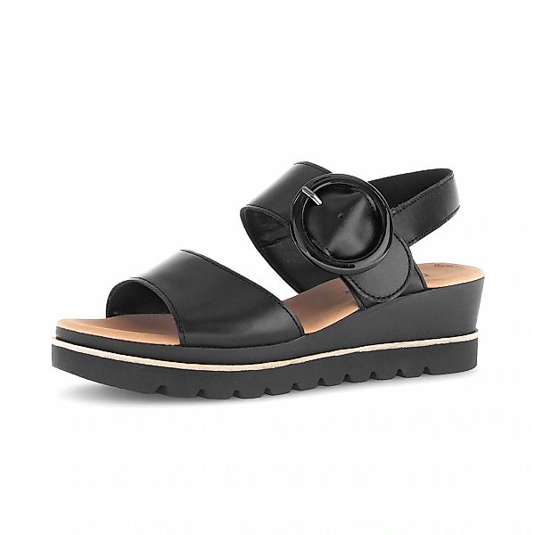 Gabor Plateausandaletten "Plateau Sandale Glattleder" günstig online kaufen