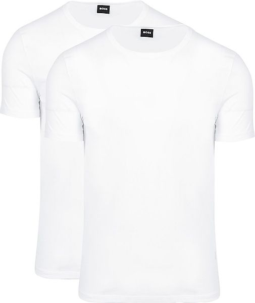 BOSS T Shirt Modern 2-Pack Weiss - Größe L günstig online kaufen