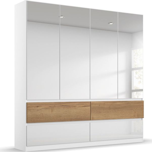 rauch Drehtürenschrank "Winnipeg" grifflose Front, Schubkästen m. Griffmuld günstig online kaufen