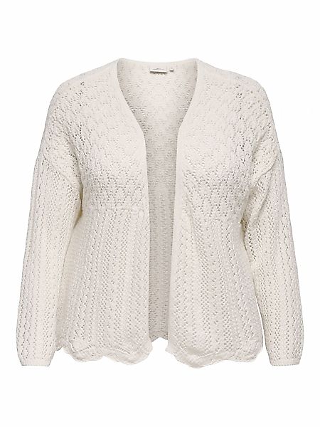 ONLY CARMAKOMA Strickjacke "CARNOLA 7/8 LIFE OPEN CARDIGAN KNT NOOS" günstig online kaufen