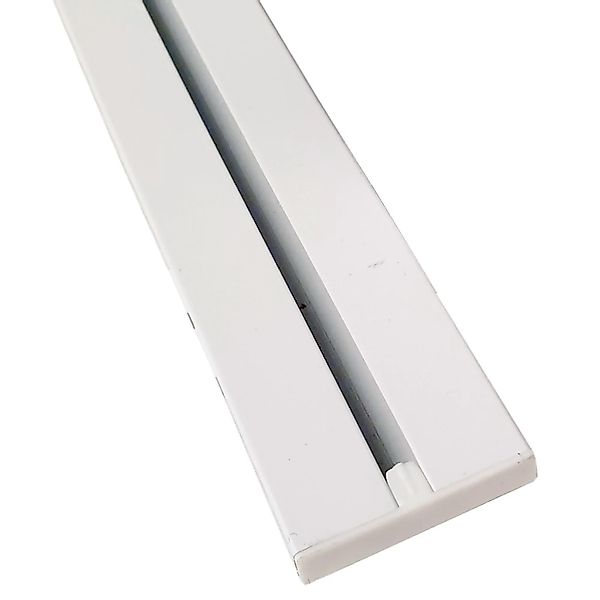 Bestlivings Gardinenschiene, 1-läufig, Fixmaß, verschraubt, Flache Aluminiu günstig online kaufen