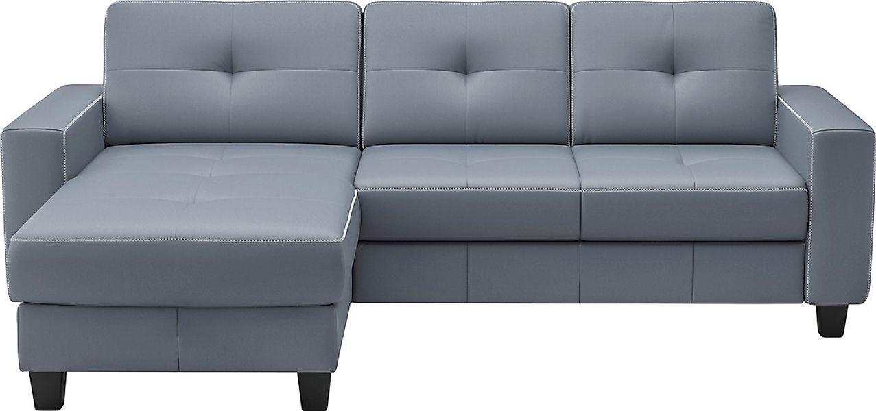 PLACES OF STYLE Ecksofa "Varese" wahlweise mit Bettfunktion und Bettkasten günstig online kaufen