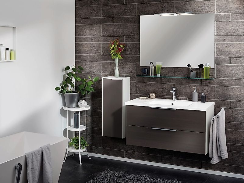 FACKELMANN Ablageelement Glasablage 100 cm günstig online kaufen
