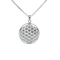 NAHLE Kette mit Anhänger Silberkette Lebensblume günstig online kaufen