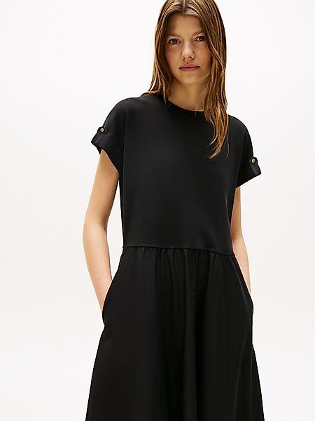 Tommy Hilfiger A-Linien-Kleid MODERN CODY MIDI MIX F&F DRS günstig online kaufen