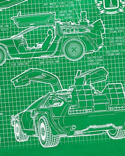 style3 T-Shirt Delorean DMC-12 zurück in günstig online kaufen