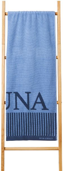 Schiesser Saunatuch "Rom aus garngefärbtem, kuschelweichem Baumwollfrottier günstig online kaufen