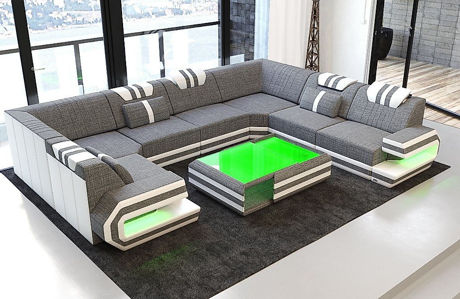 Sofa Dreams Wohnlandschaft Design Polster Stoff günstig online kaufen