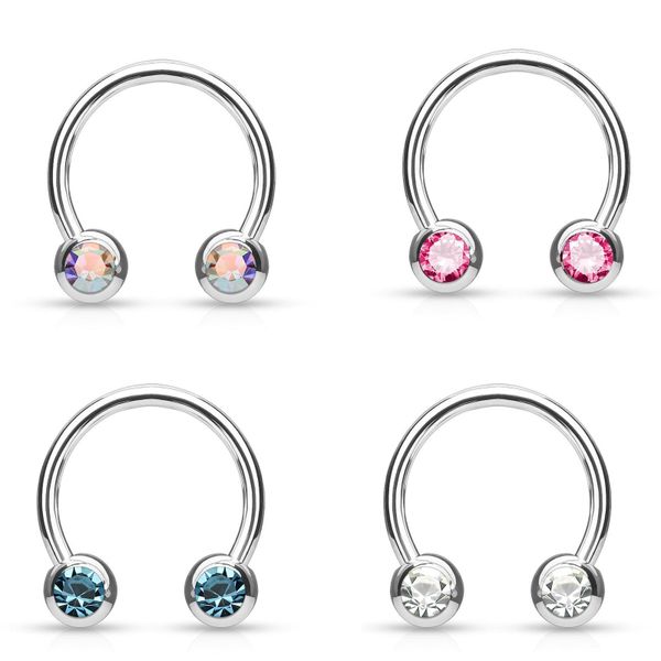 viva-adorno Brustwarzenpiercing Septumpiercing Hufeisen Piercing Ring günstig online kaufen