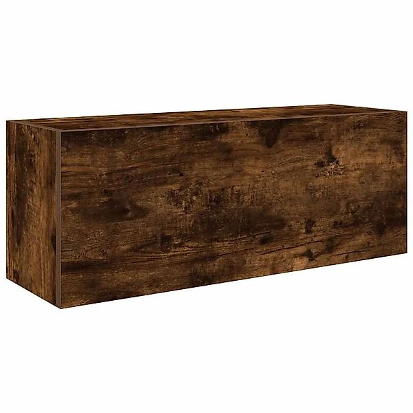 vidaXL Bad-Wandschrank Räuchereiche 80x25x30 cm Holzwerkstoff 860080 günstig online kaufen