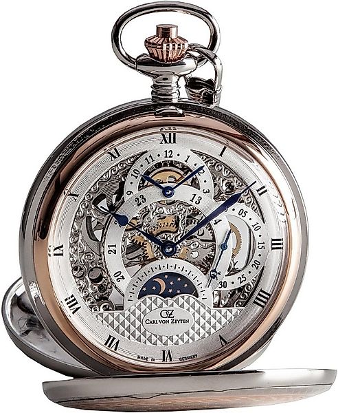 Carl von Zeyten Taschenuhr Alb, CVZ0040RSL, (Set, 2-tlg., inkl. Kette), Mec günstig online kaufen