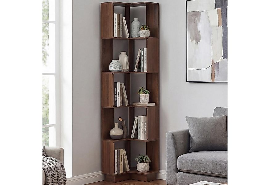 MCW Eckregal MCW-P53, Fünf offene Ablageflächen, Stabiler Stand günstig online kaufen