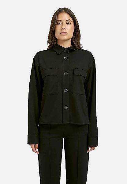 Smith & Soul Hemdjacke mit aufgesetzten Taschen, Jersey günstig online kaufen