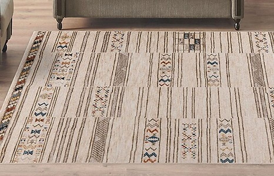 Kayoom Teppich »Jaka 125«, rechteckig, 6 mm Höhe günstig online kaufen