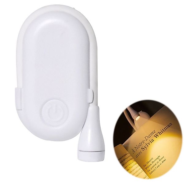 RWEUOQ LED Leselampe Mini Klemmleuchte Augenschutz günstig online kaufen