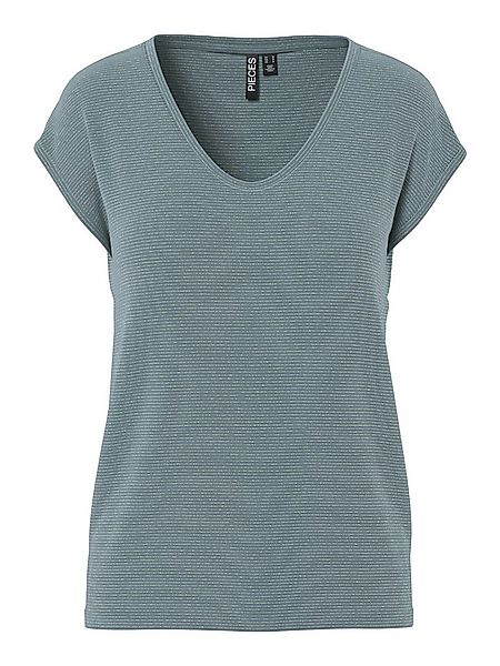 pieces Kurzarmshirt PC BILLO Viskosemischung, loose fit günstig online kaufen