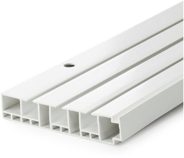 SN DECO GROUP Gardinenschiene "Vorhangschiene SH (3)" 3 läufig-läufig Fixma günstig online kaufen