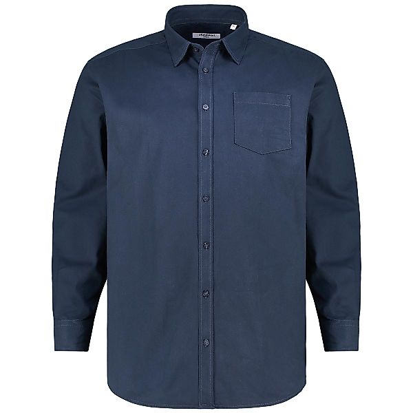 Pfundskerl Freizeithemd aus Baumwolle Farbe dunkelblau Größe: 5XL günstig online kaufen