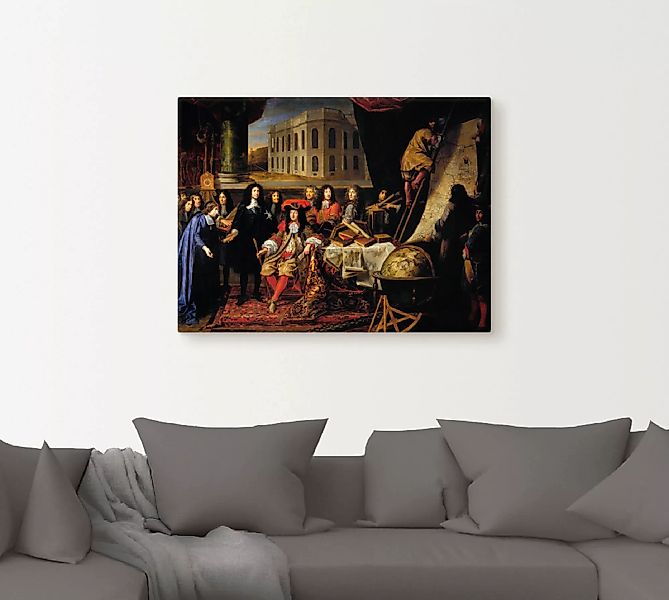 Artland Leinwandbild "Ludwig XIV., um 1670", Menschen, (1 St.), auf Keilrah günstig online kaufen