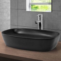 LuxeBath Waschbecken Aufsatzwaschbecken aus Keramik für günstig online kaufen