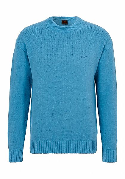 BOSS ORANGE Strickpullover "Kluna", mit Logostickerei günstig online kaufen