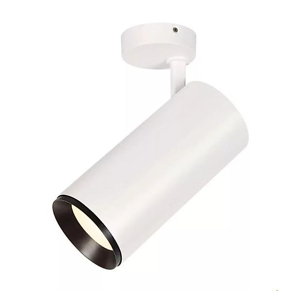 LED Wand- und Deckenspot Numinos in Weiß und Schwarz 36W 3760lm 4000K 36° günstig online kaufen