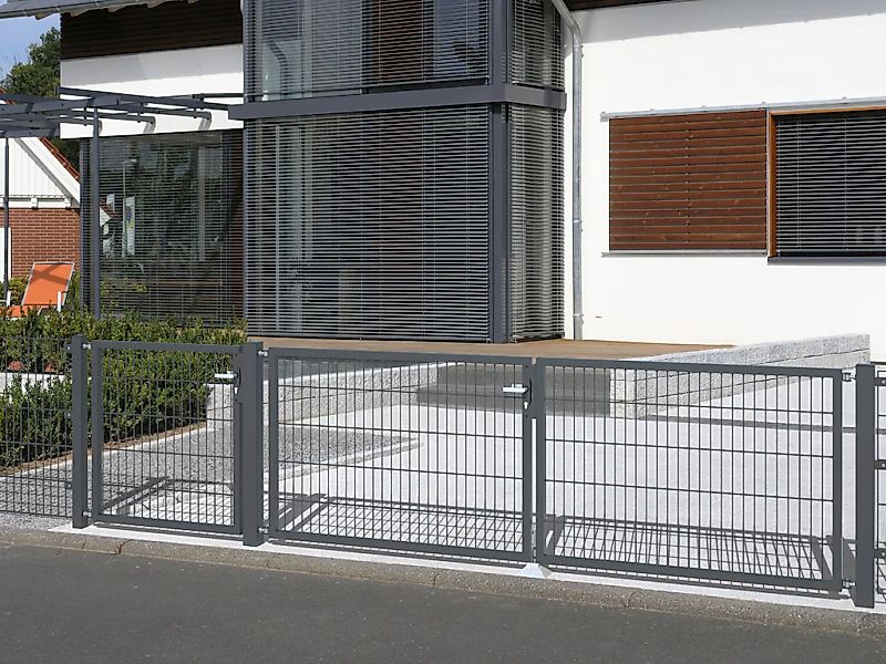 Alberts Zaundoppeltür "Flexo" 400 cm Breite, in versch. Höhen günstig online kaufen