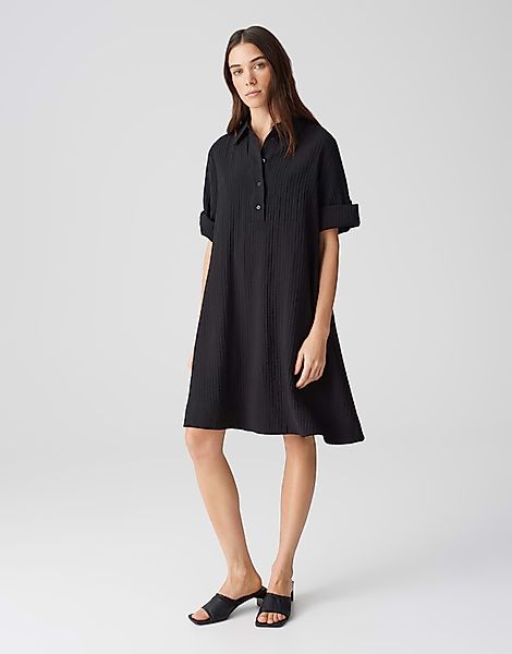 OPUS Hemdblusenkleid WOMARA A-Linie mit feiner günstig online kaufen
