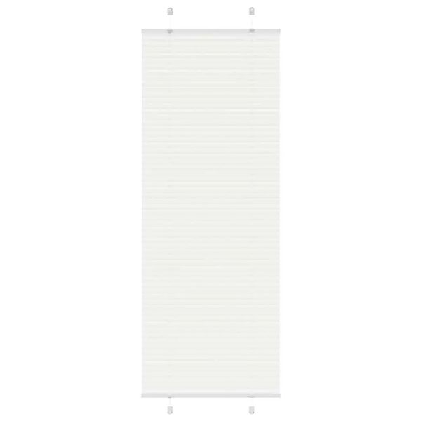 vidaXL Plissee Weiß 80x200 cm Stoffbreite 79,4 cm Polyester 4015513 günstig online kaufen