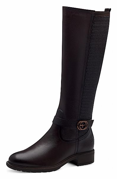 Tamaris Stiefel, Blockabsatz, Langschaftstiefel mit XS-Schaft günstig online kaufen