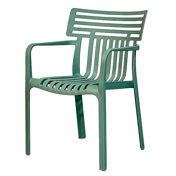 Floordirekt Gartenstuhl Sitwell Wetterfest UV-beständig Stapelbar Stabil Gr günstig online kaufen