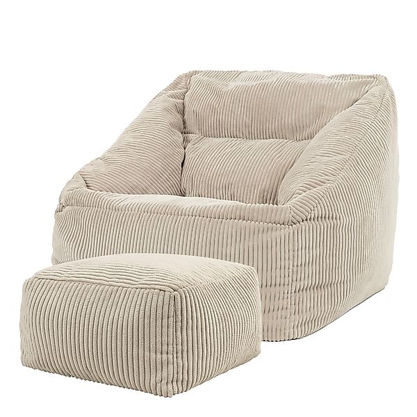 icon Sitzsack Riesen Sessel aus Cord günstig online kaufen