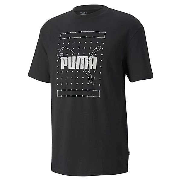 Puma Reflective Graphic Kurzarm T-shirt S Puma Black günstig online kaufen