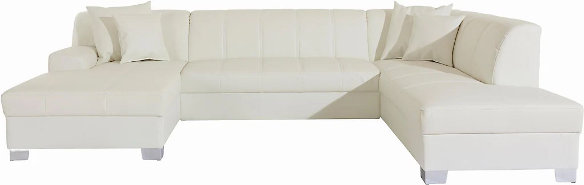 DOMO collection Wohnlandschaft "Turah moderne Steppung, incl. Zierkissen, a günstig online kaufen