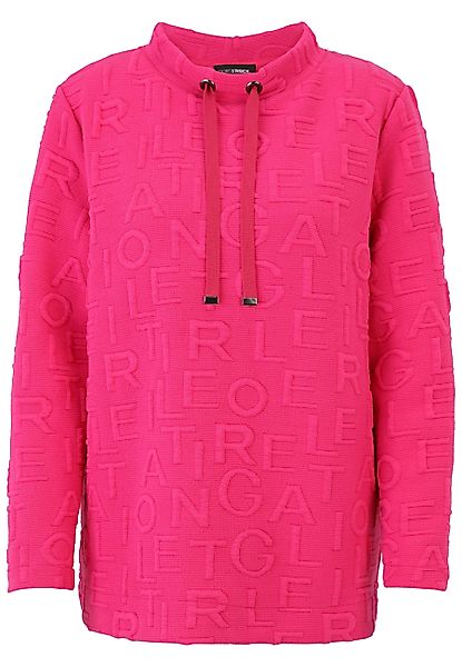 Doris Streich Sweatshirt (1-tlg) mit Buchstaben-Jacquard günstig online kaufen