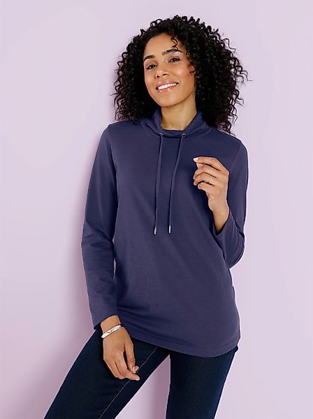 Classic Basics Stehkragenshirt "Langarm-Shirt", (1 tlg.) günstig online kaufen