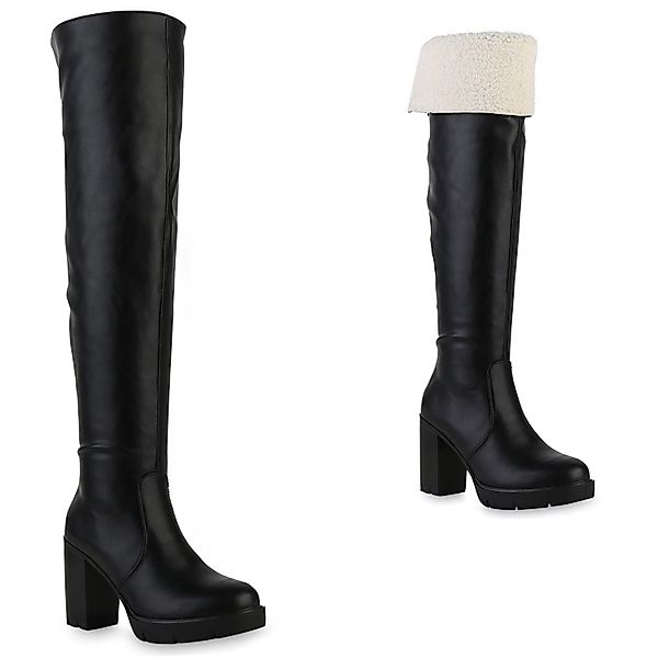 VAN HILL 840838 Overkneestiefel Schuhe günstig online kaufen