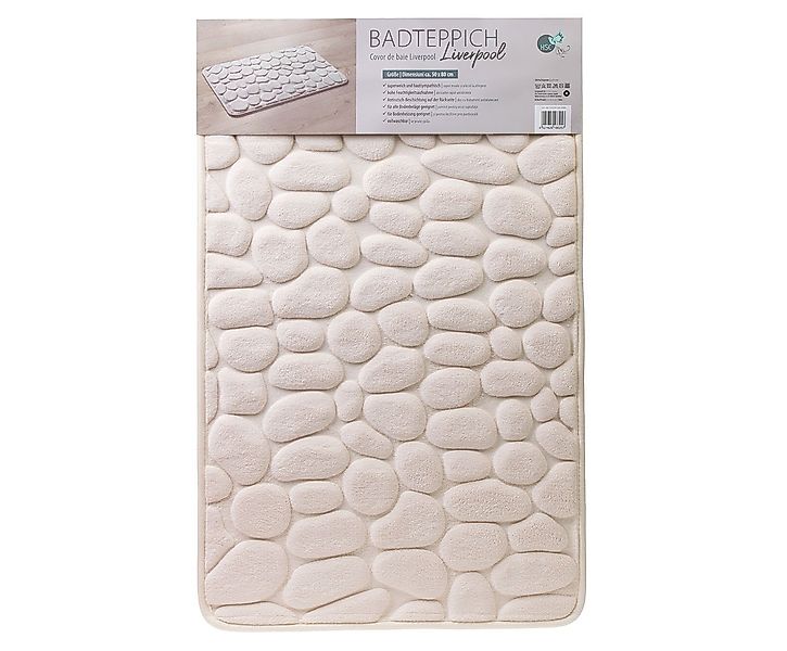 HSC Home-Style-Creation GmbH Schaum-Badematte Liverpool, Höhe 15 mm, Memory günstig online kaufen