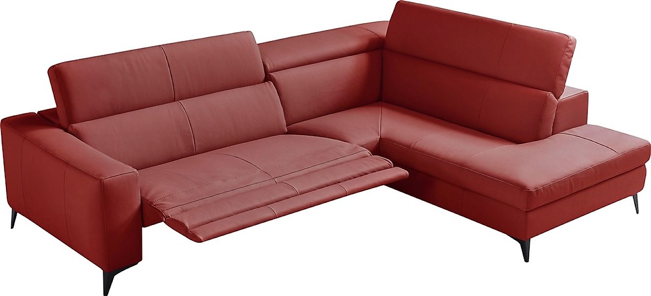 Egoitaliano Ecksofa "Edith, Designsofa mit hohem Sitzkomfort, L-Form" inkl. günstig online kaufen