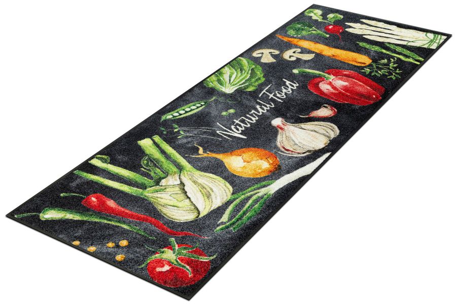 wash+dry by Kleen-Tex Läufer "Natural Food" rechteckig 7 mm Höhe Teppich günstig online kaufen