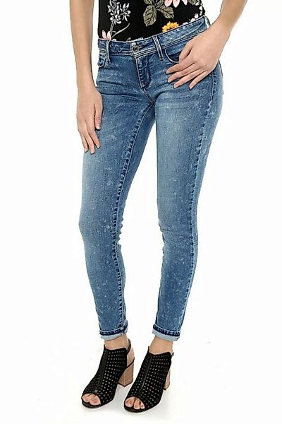 Guess Skinny-fit-Jeans Jeans Hose Hohe Taille, Skinny Slim fit, Gr. W30 günstig online kaufen